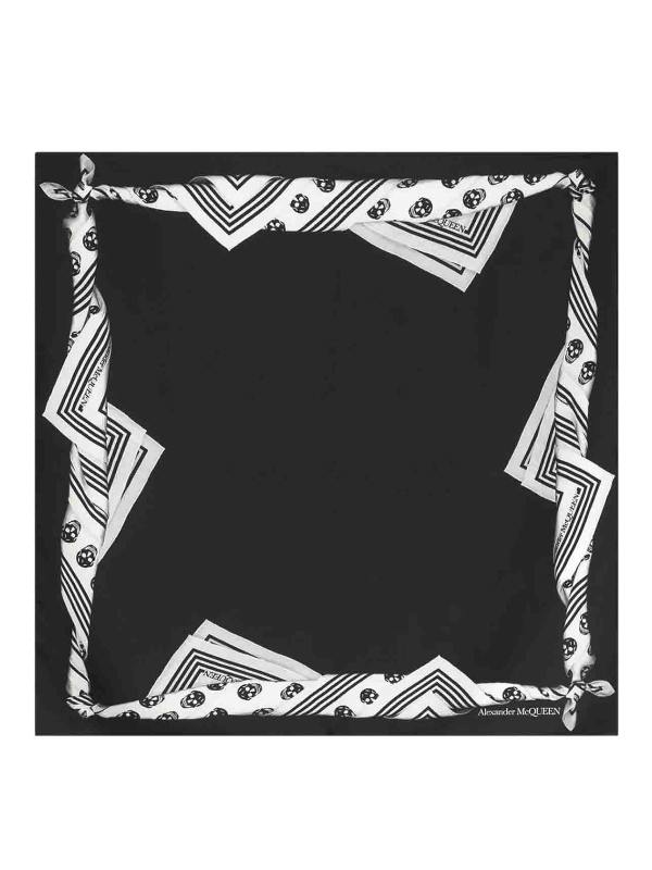 Alexander Mcqueen Étole - Noir