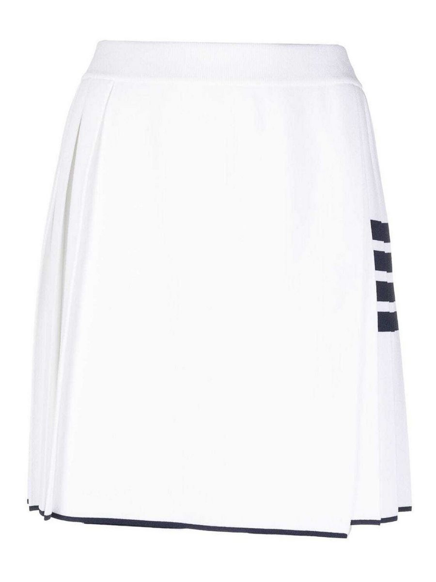 Thom Browne Mini Jupe - Blanc