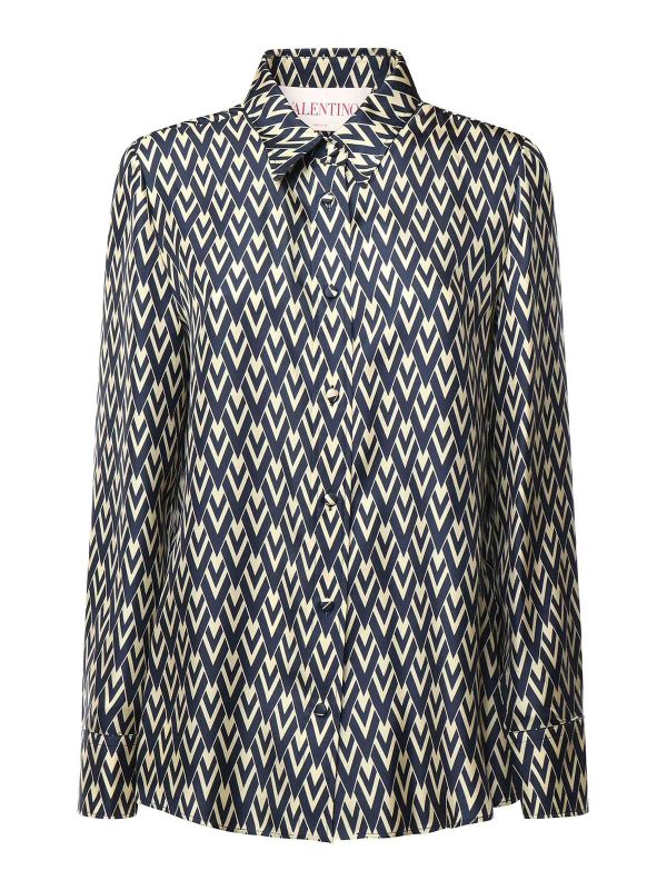 Valentino Garavani Veste Casual - Bleu