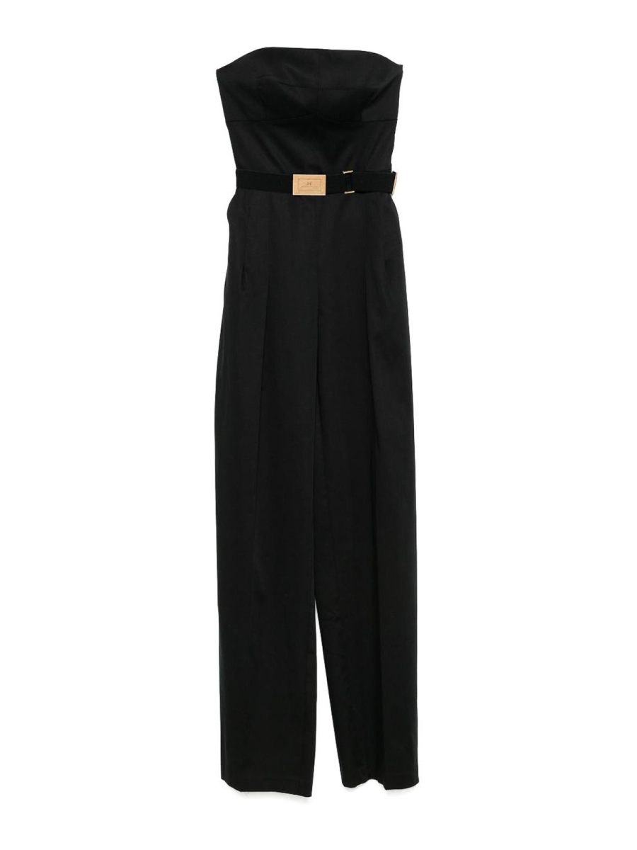 Elisabetta Franchi Combinaison - Noir