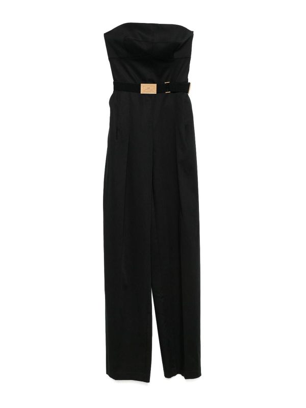 Elisabetta Franchi Combinaison - Noir