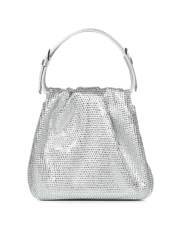 Amina Muaddi Sac Cabas - Argent