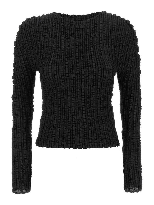 Pleats Please Issey Miyake Cardigan - Noir
