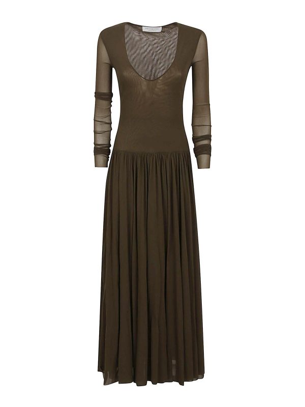 Philosophy di Lorenzo Serafini Robe Au Genou - Vert