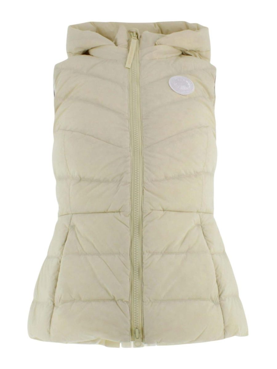 Canada Goose Manteau Au Genou - Beige