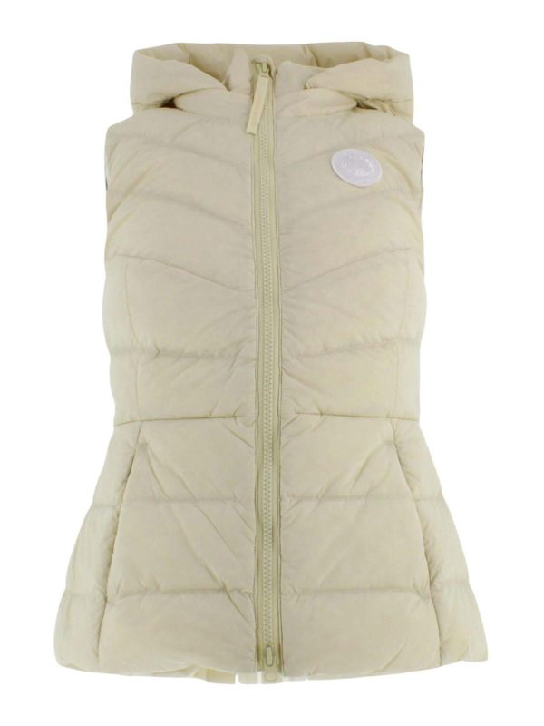 Canada Goose Manteau Au Genou - Beige
