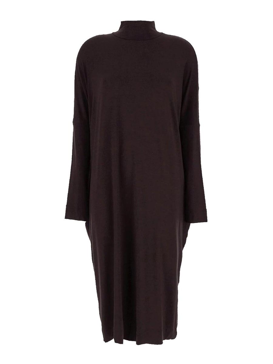 Gentryportofino Robe Au Genou - Marron