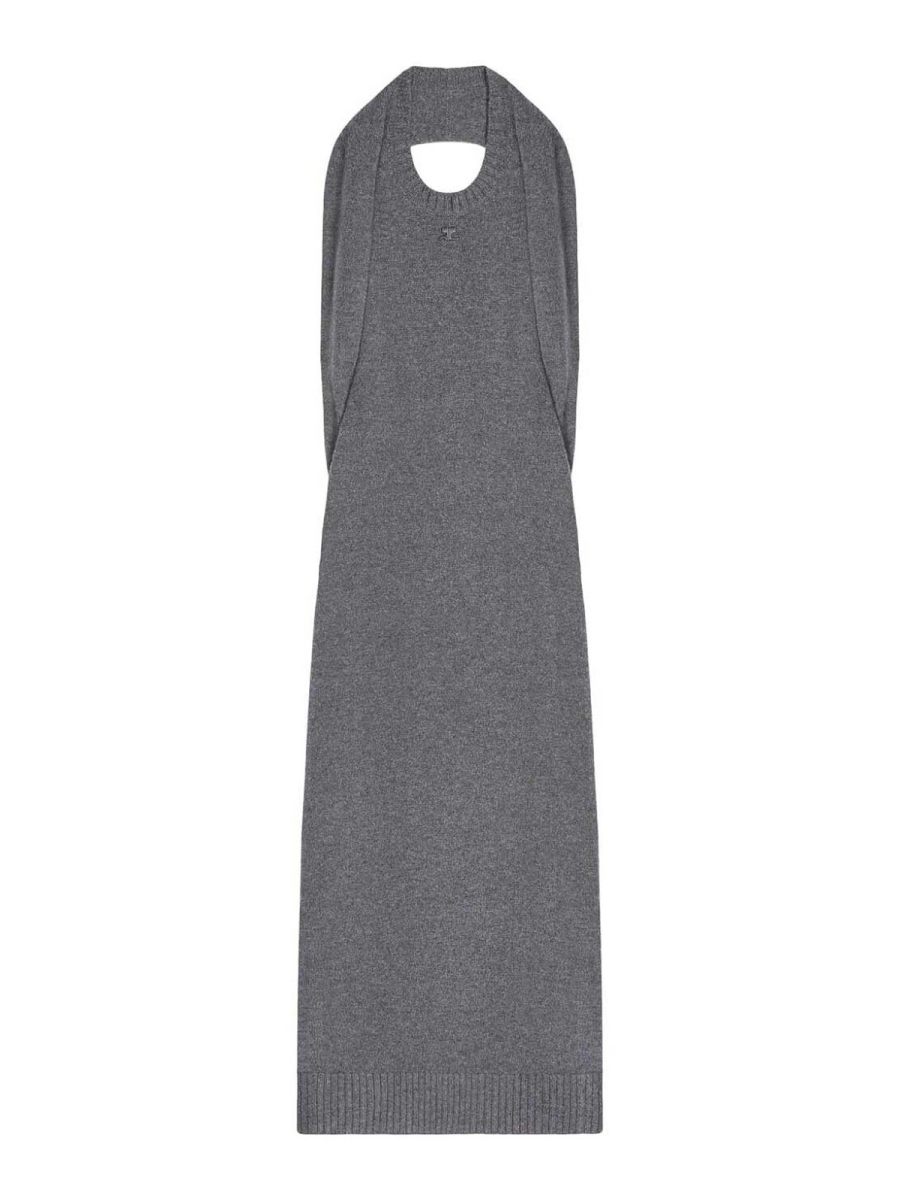 Courreges Maxi Robe - Gris