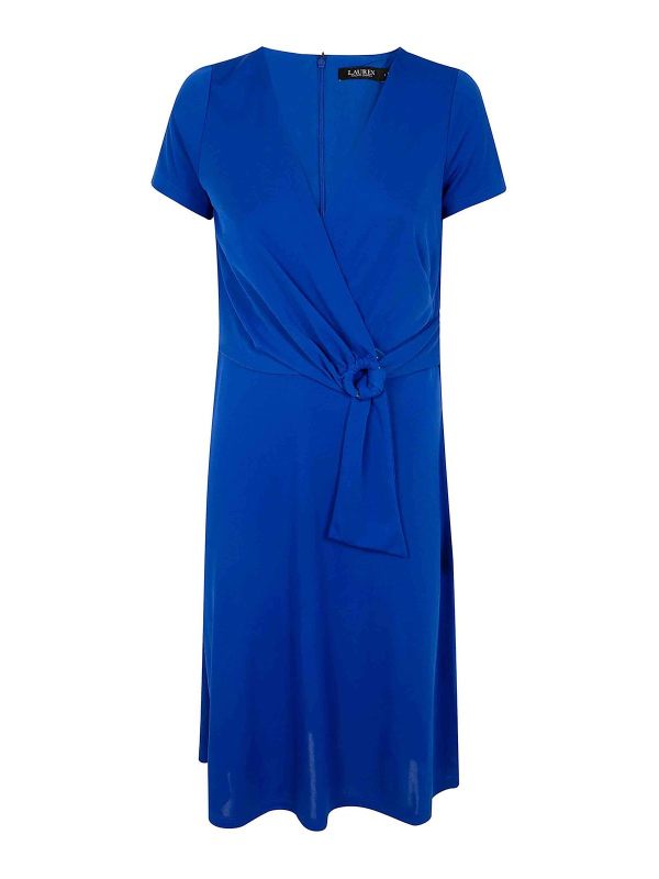 Lauren Ralph Lauren Robe Au Genou - Bleu
