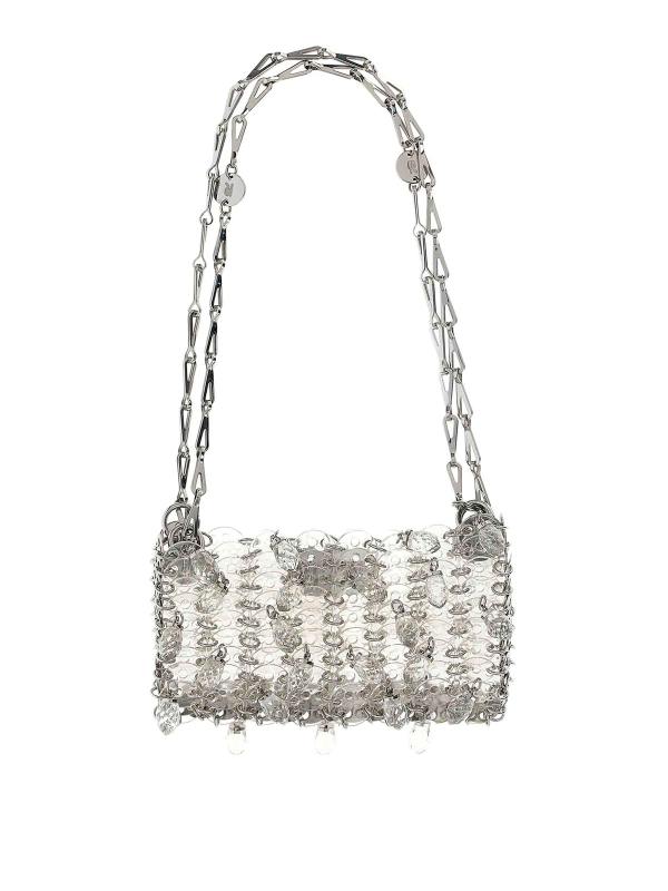 Rabanne Sac Bandoulière - Argent