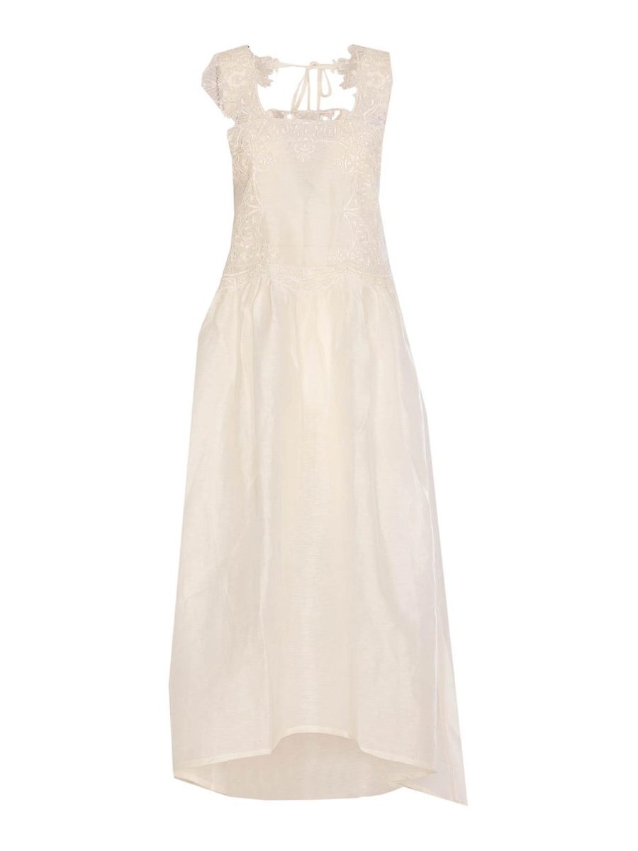 Maurizio Miri Maxi Robe - Blanc