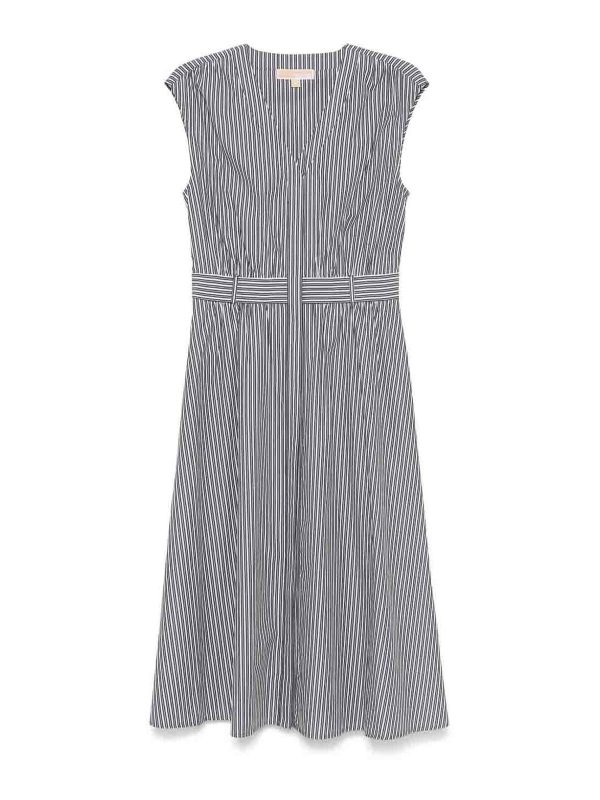 Michael Kors Robe Au Genou - Blanc