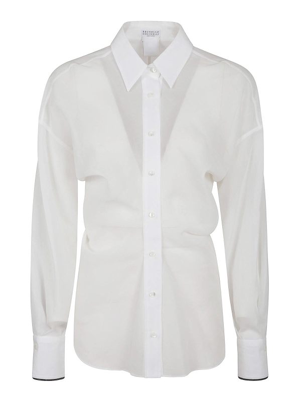 Brunello Cucinelli Chemise - Blanc