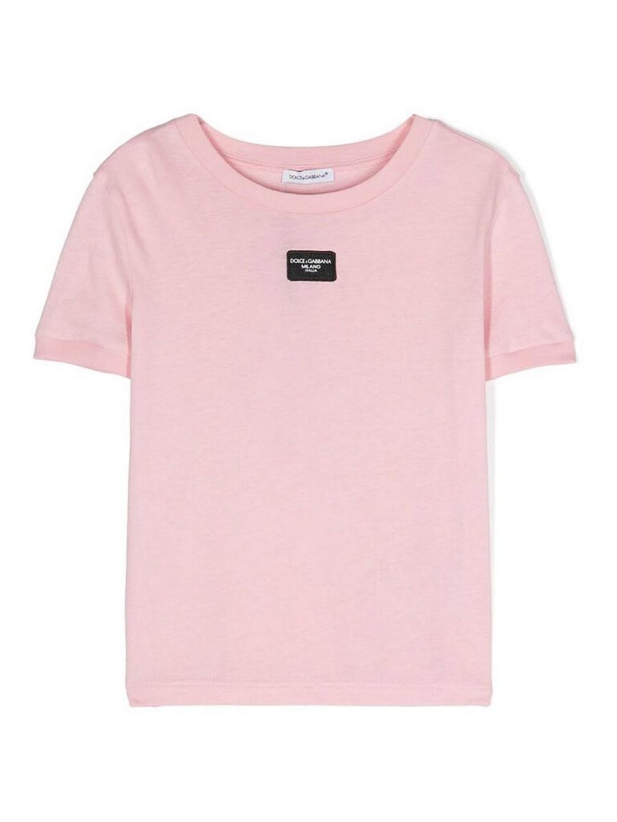 Dolce & Gabbana Jr T-Shirt - Couleur Chair