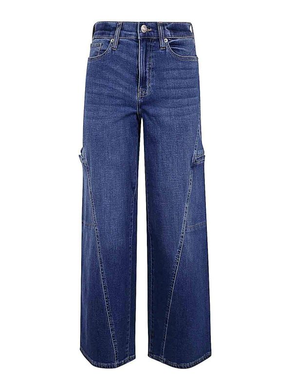 Dkny Jean Droit - Bleu