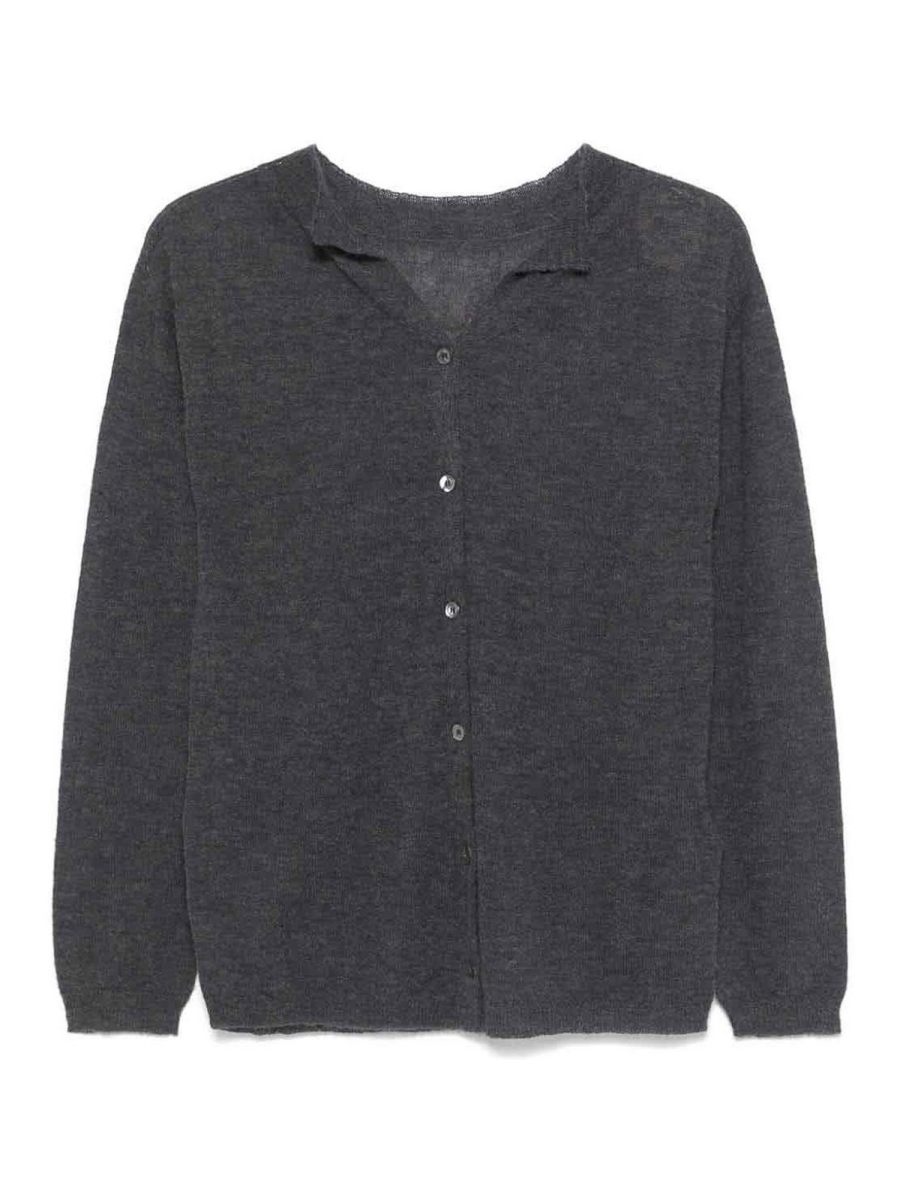 Semicouture Pull Col Rond - Gris