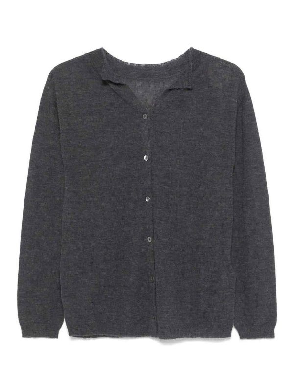 Semicouture Pull Col Rond - Gris