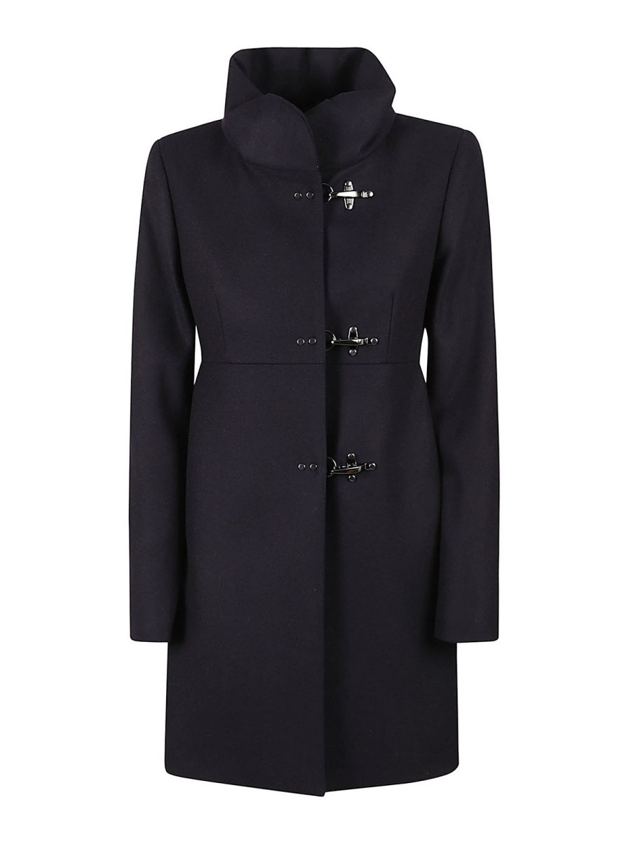 Fay Manteau Court - Bleu