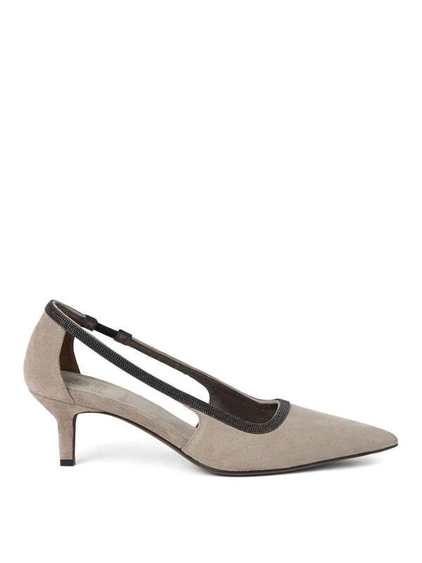 Brunello Cucinelli Chaussures À Talon - Beige