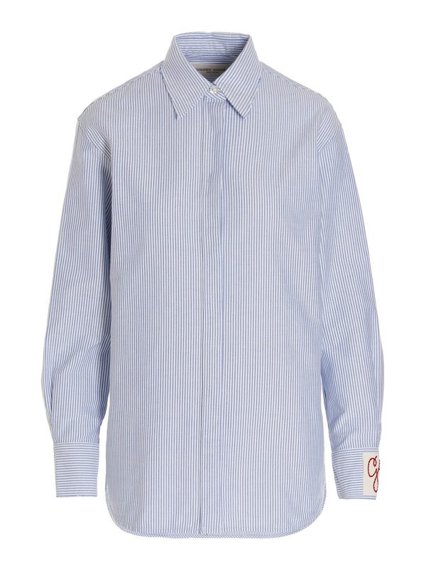 Golden Goose Chemise - Bleu Clair
