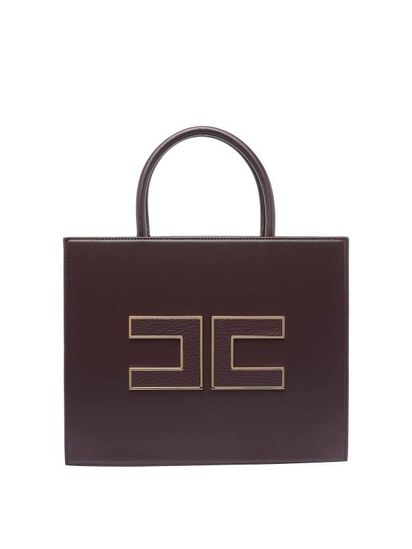 Elisabetta Franchi Sac Cabas - Violet