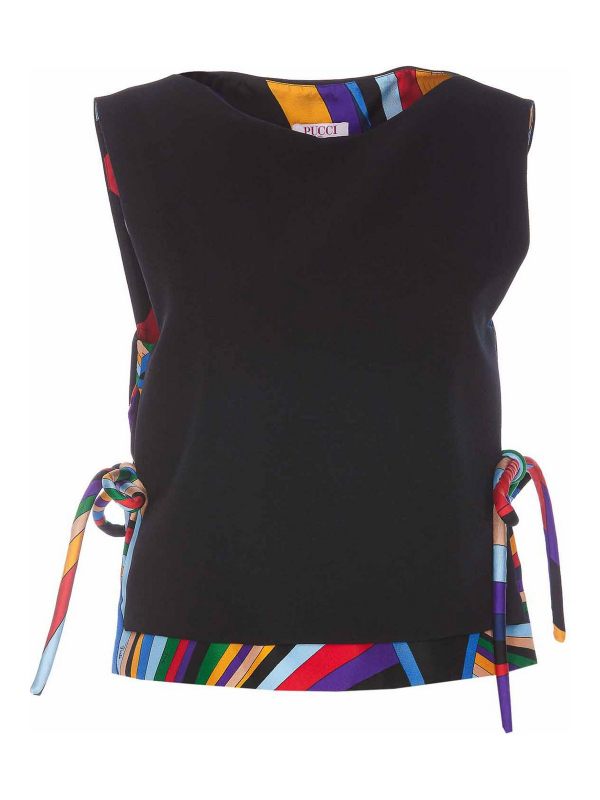 Emilio Pucci Top - Noir