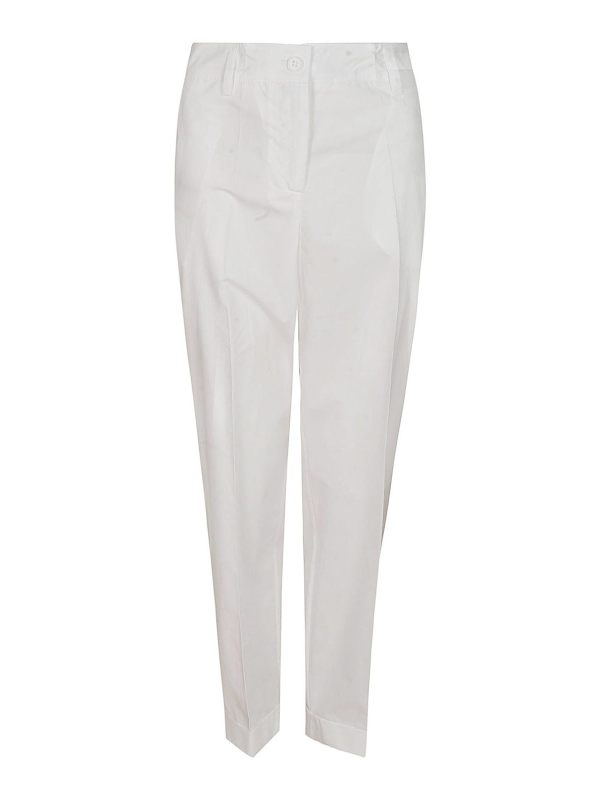 P. A.R. O.S. H. Pantalons Décontractés - Blanc