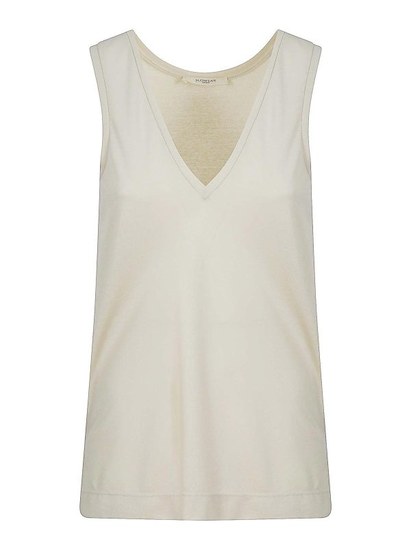 Zanone Top - Blanc
