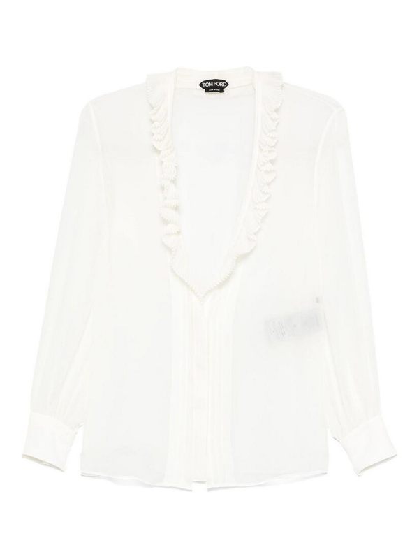 Tom Ford Chemise - Blanc
