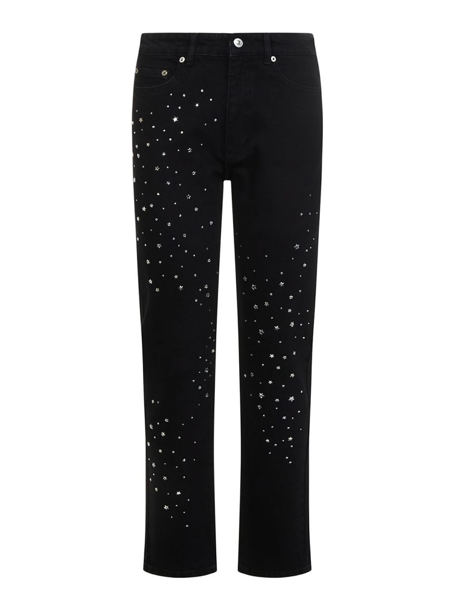 Chiara Ferragni Jean Droit - Noir