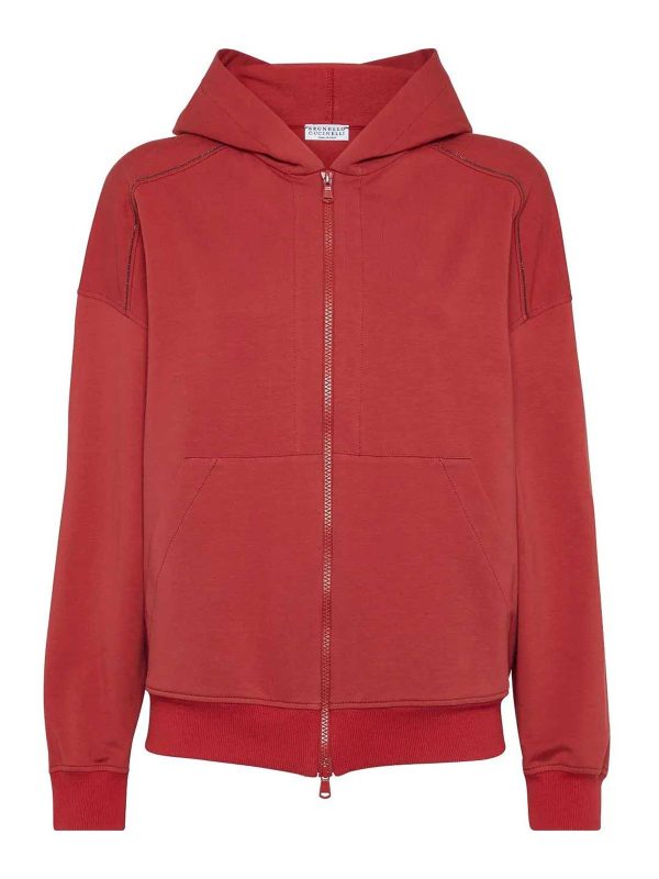 Brunello Cucinelli Sweat-Shirts - Rouge