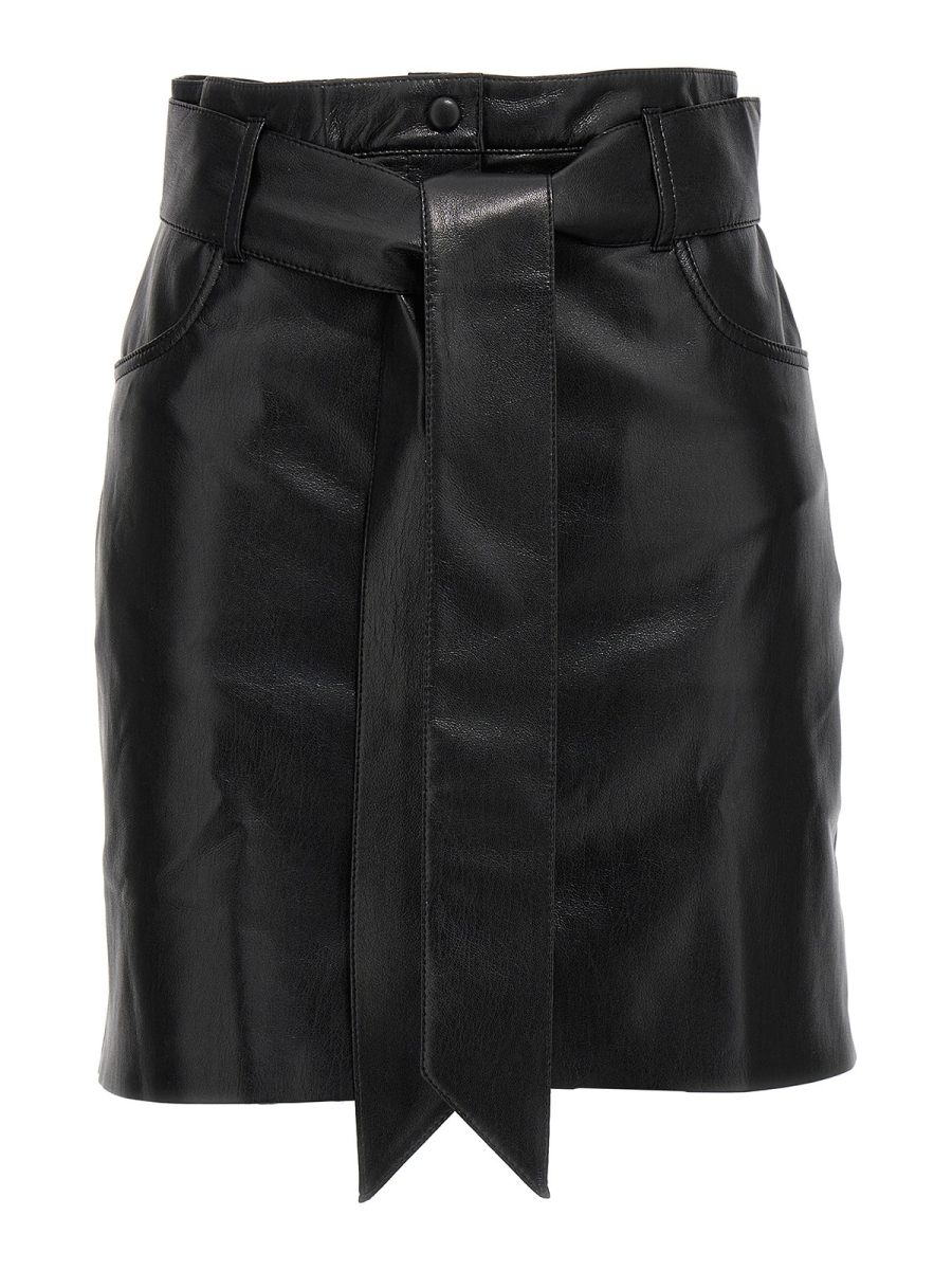 Nanushka Mini Jupe - Noir