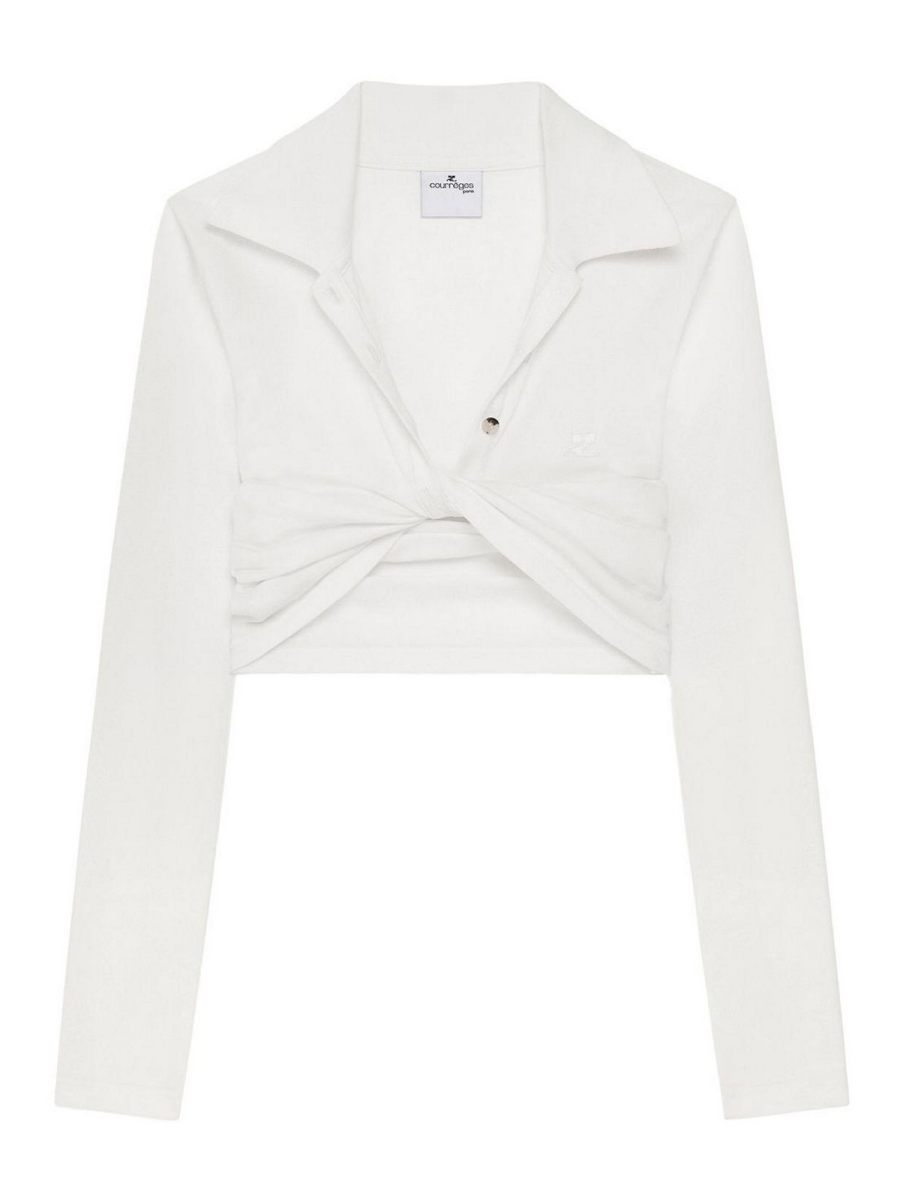 Courreges Top - Blanc