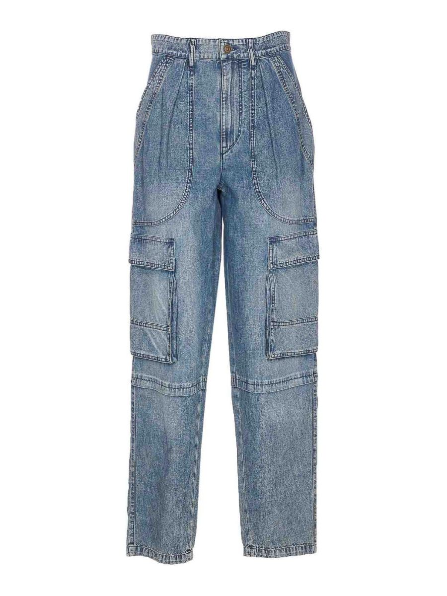 Isabel Marant Etoile Pantalons Décontractés - Bleu