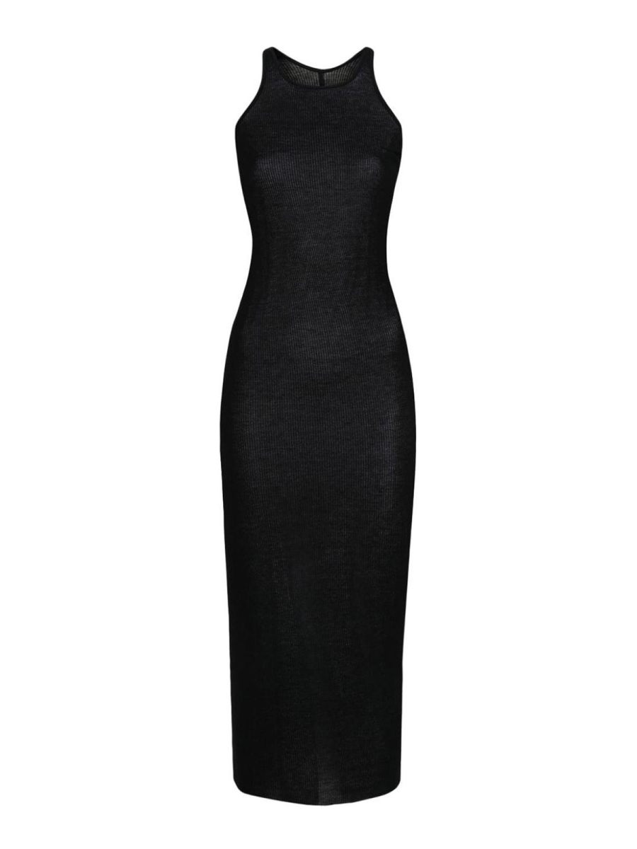 Rick Owens Robe Au Genou - Noir