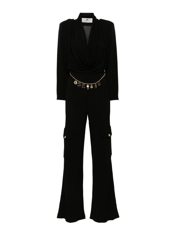 Elisabetta Franchi Veste Casual - Noir