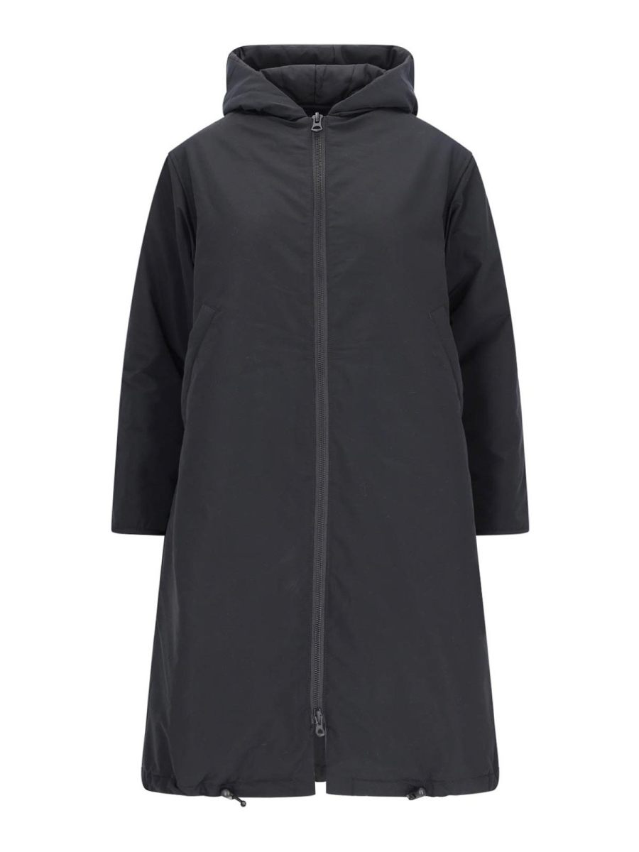 C. P.E Manteau Court - Noir