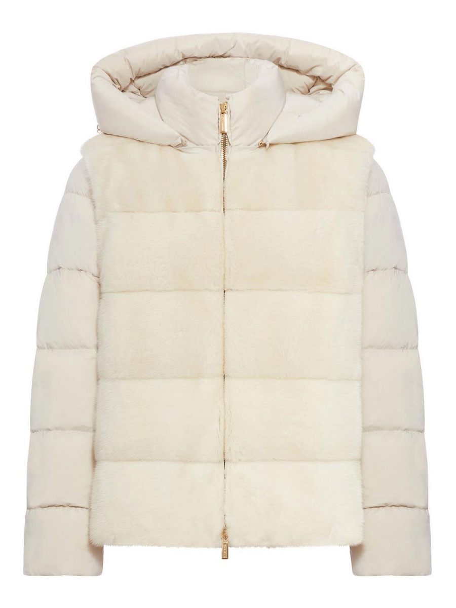 Moorer Blouson Rembourré - Couleur Chair