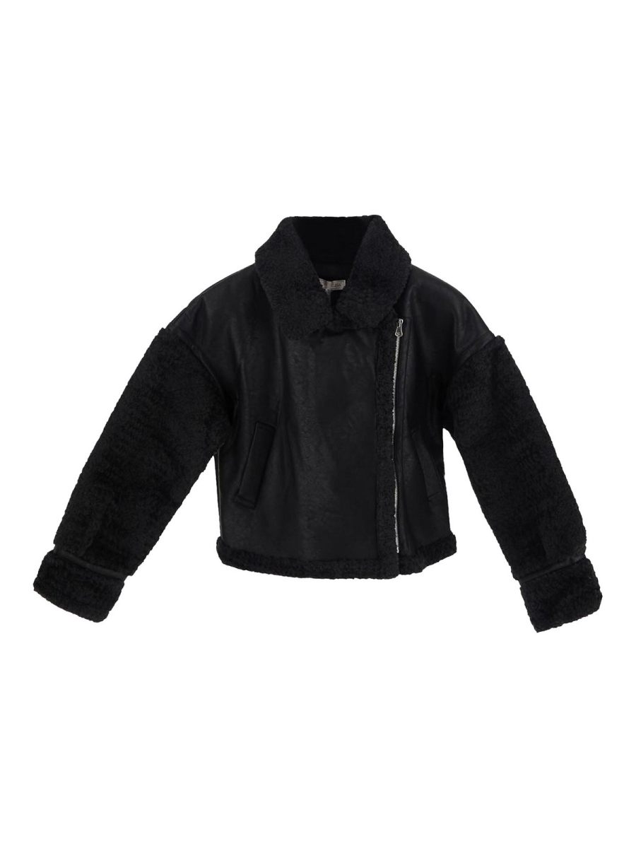 Monnalisa Blouson Rembourré - Noir