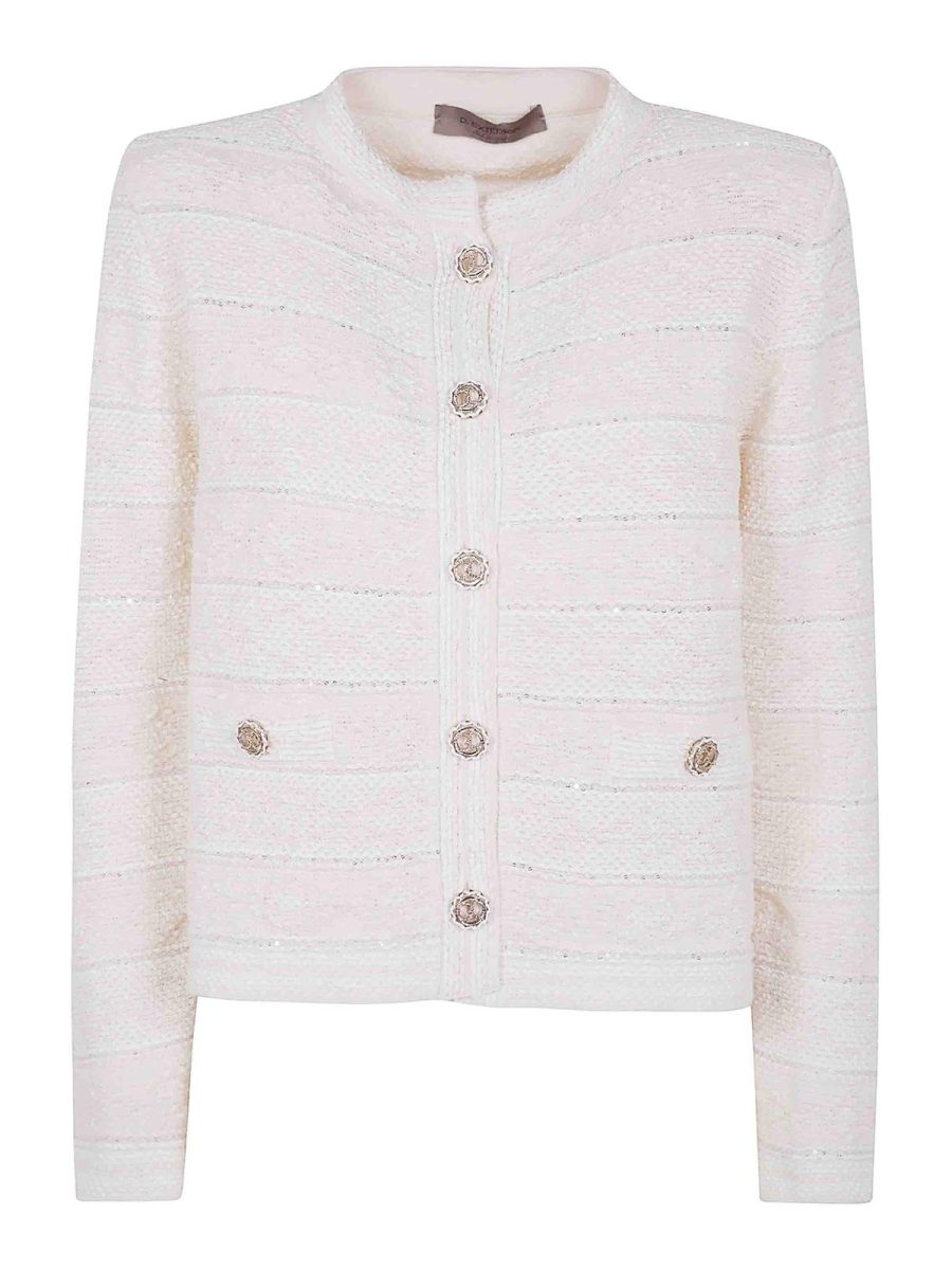 D. Exterior Veste Casual - Blanc