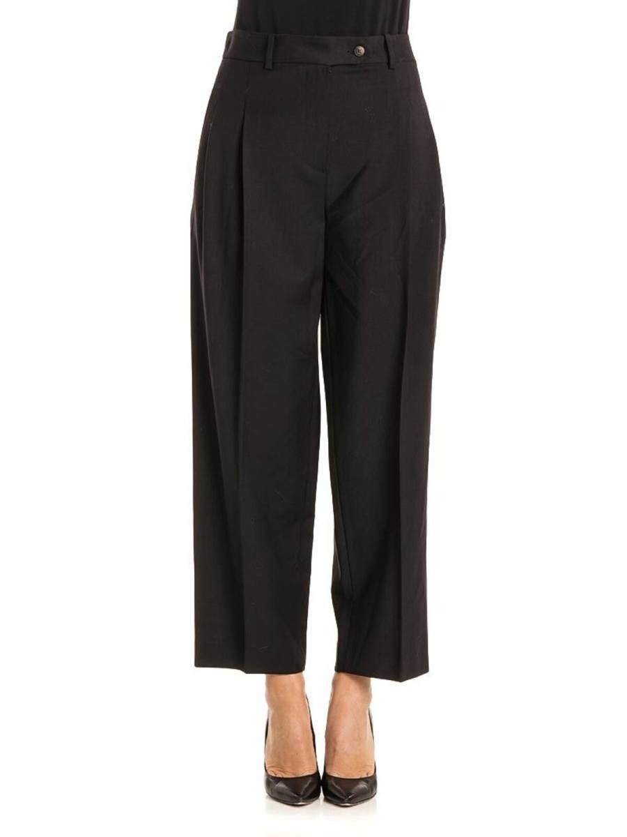 Stella Jean Pantalons Décontractés - Noir