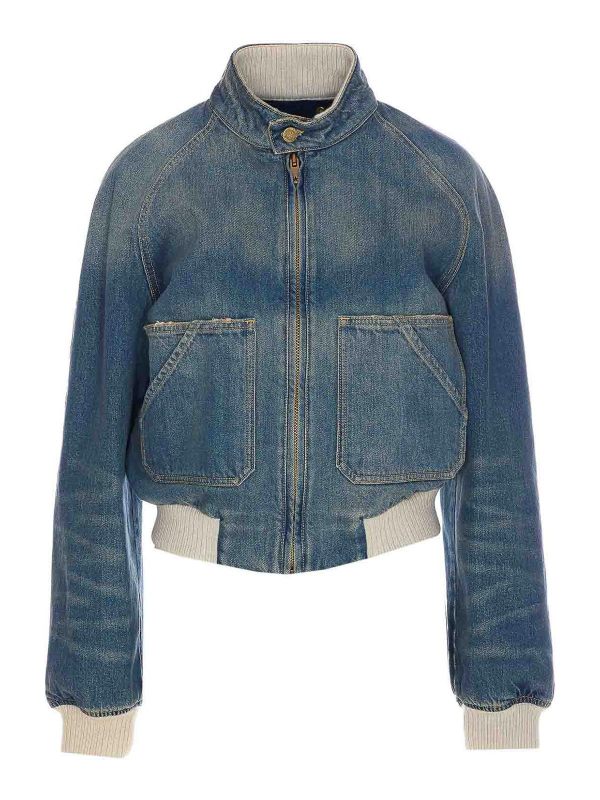 Golden Goose Veste Casual - Bleu