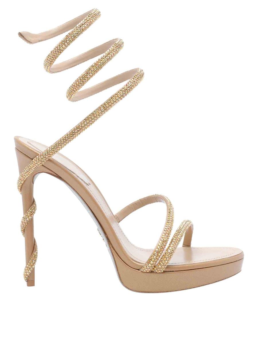 Rene Caovilla Mules - Or