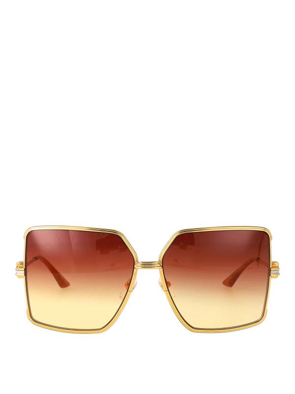 Casablanca Lunettes De Soleil - Or
