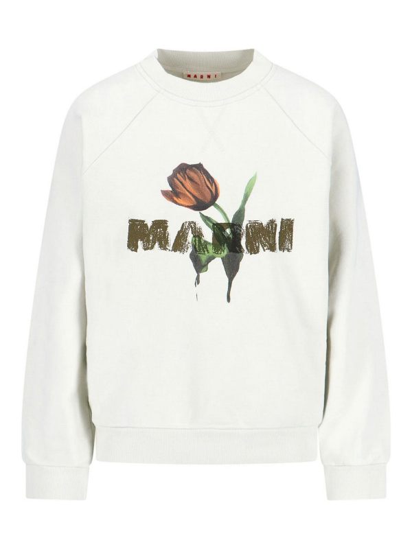 Marni Sweat-Shirts - Blanc