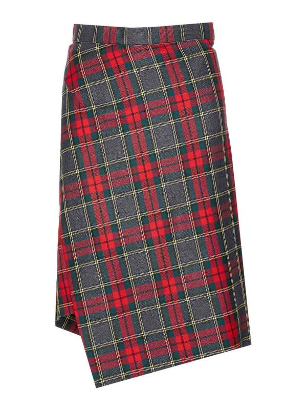 Vivienne Westwood Jupe Midi - Rouge