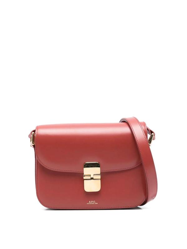 A. P.C. Sac Bandoulière - Roug