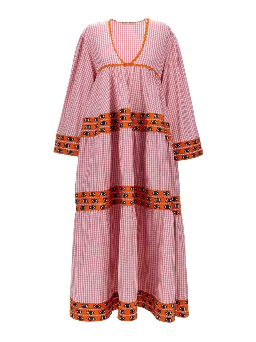 Flora Sardalos Maxi Robe - Multicolor