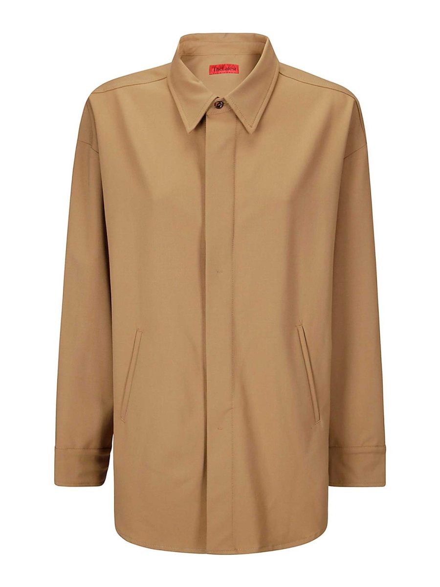 Thelatest Chemise - Camel