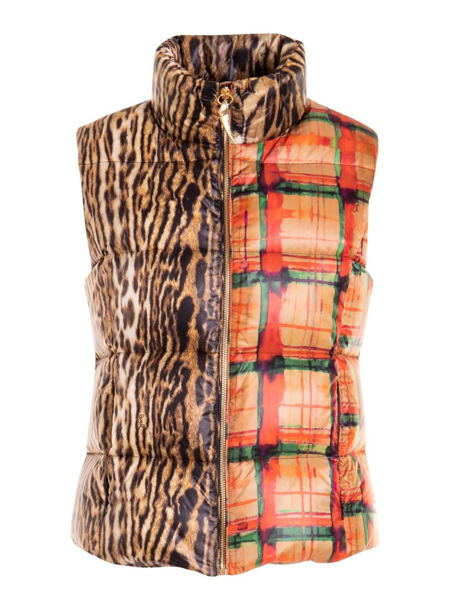 Roberto Cavalli Blouson Rembourré - Multicolore